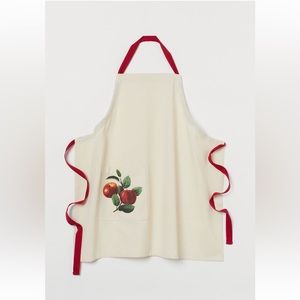 H&M NATURAL ORGANIC COTTON APPLE 🍎 APRON